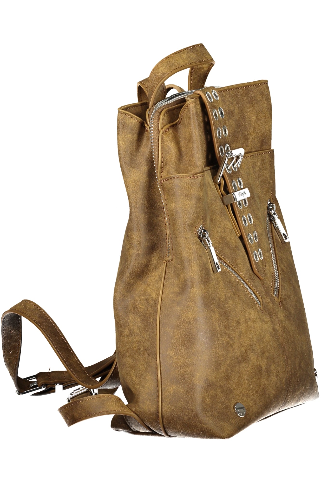 DESIGUAL WOMEN'S BROWN BACKPACK