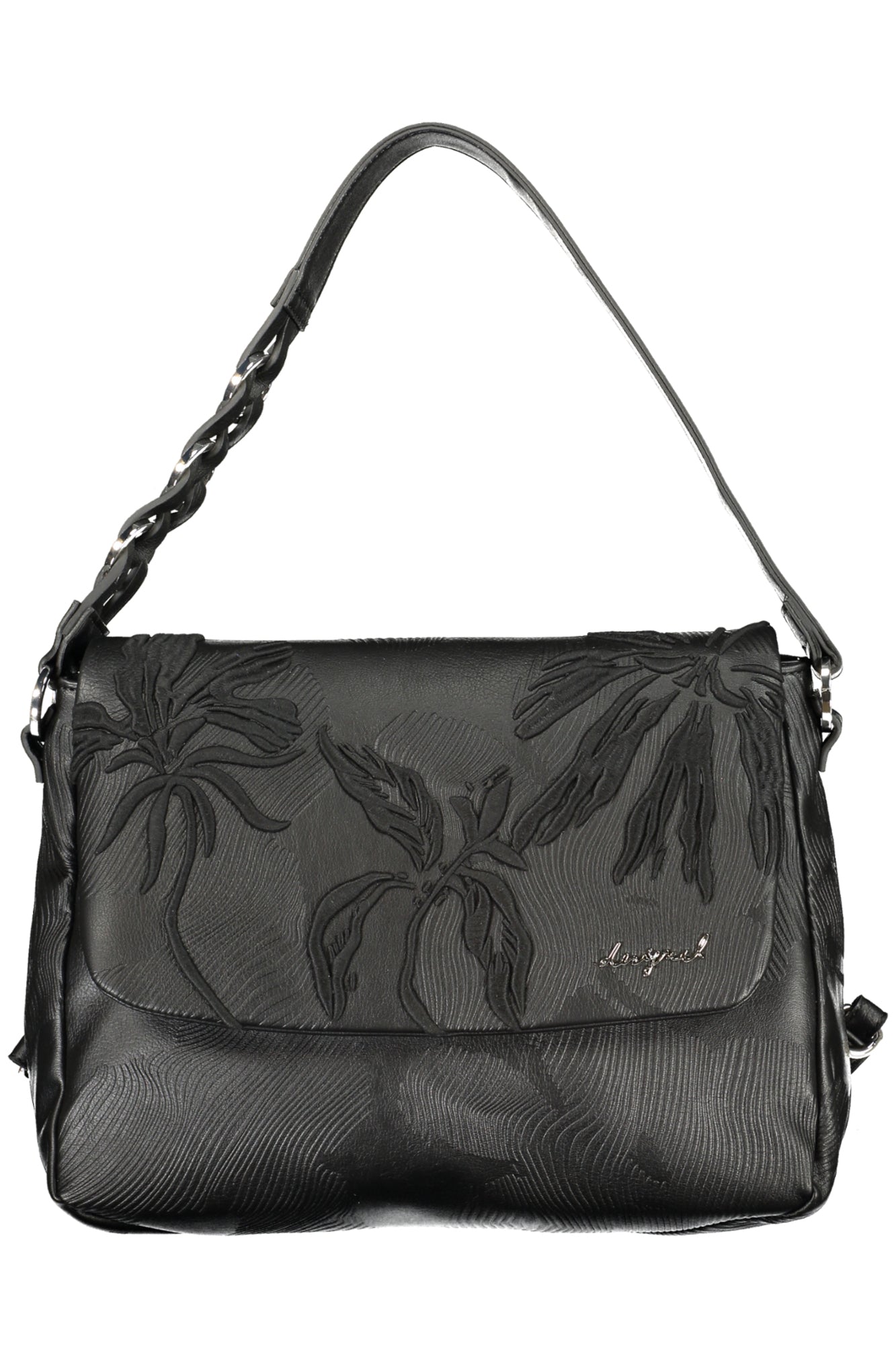 DESIGUAL WOMEN'S BLACK BACKPACK