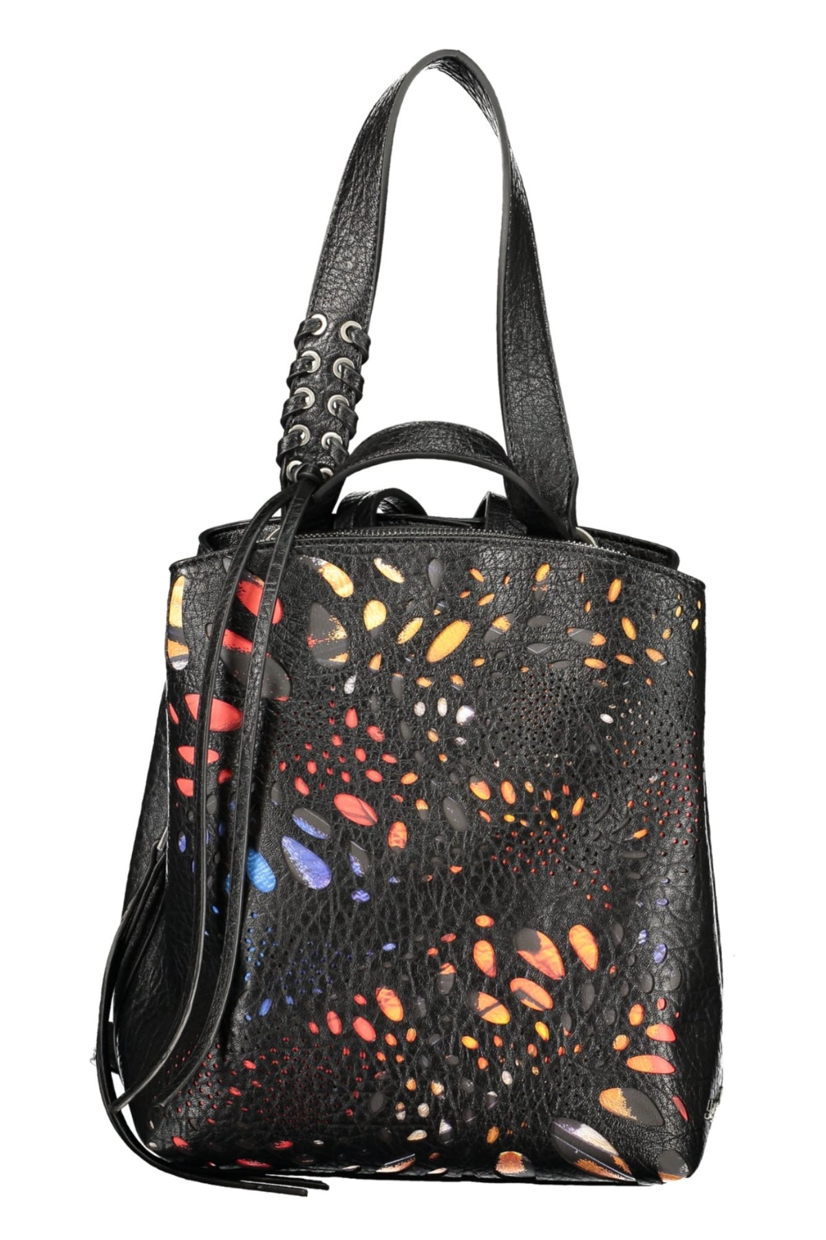 DESIGUAL WOMEN'S BLACK BACKPACK