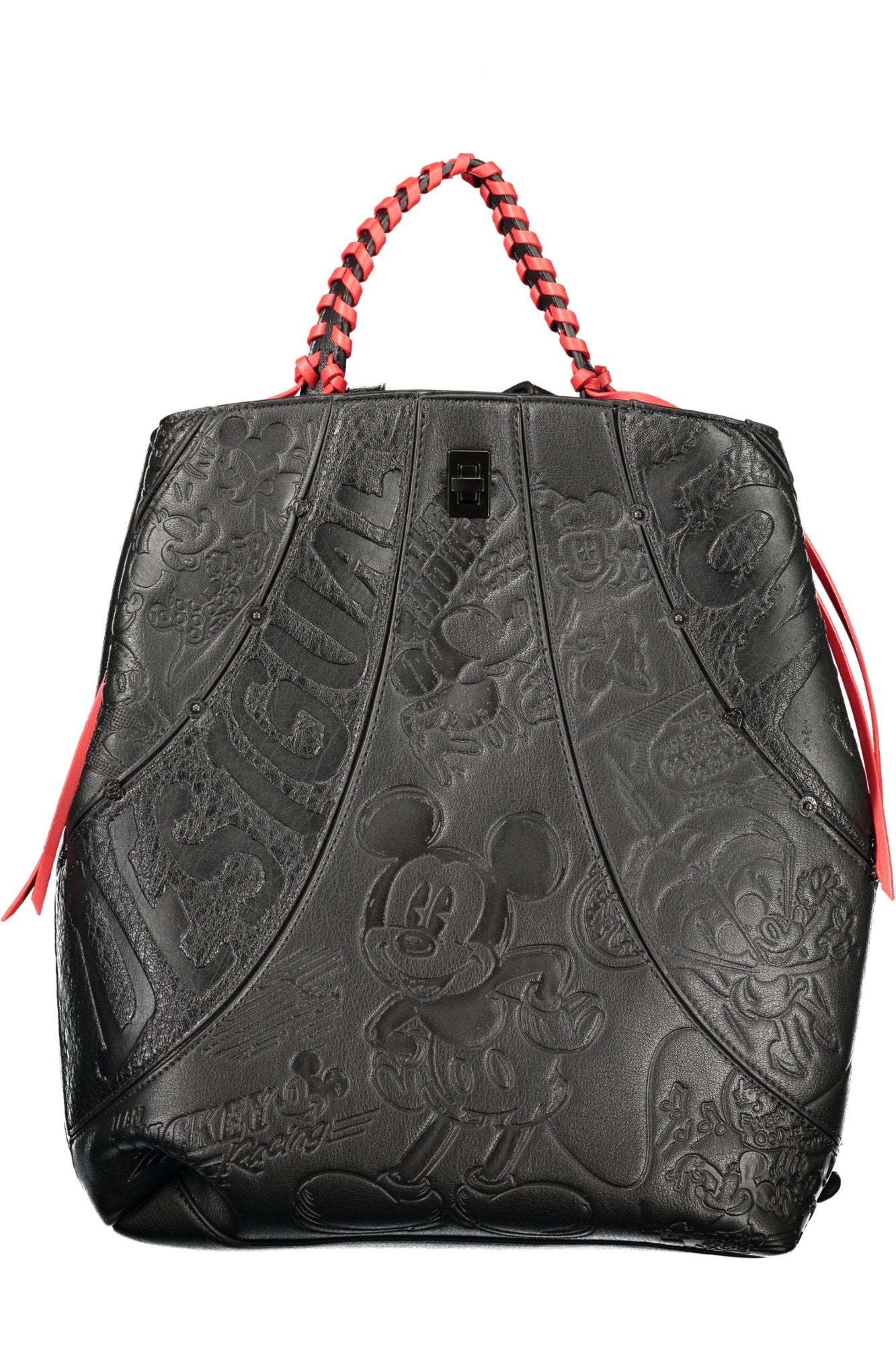 DESIGUAL WOMEN'S BLACK BACKPACK