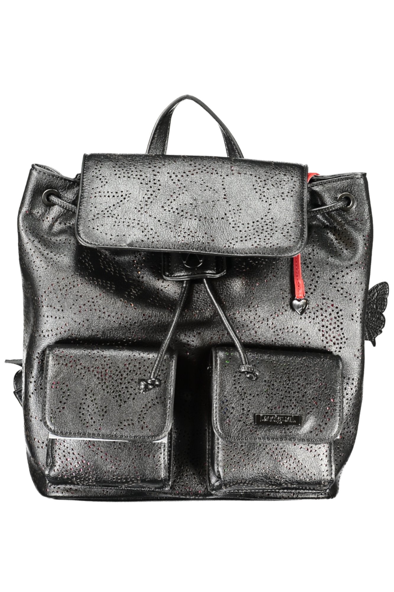 DESIGUAL WOMEN'S BLACK BACKPACK