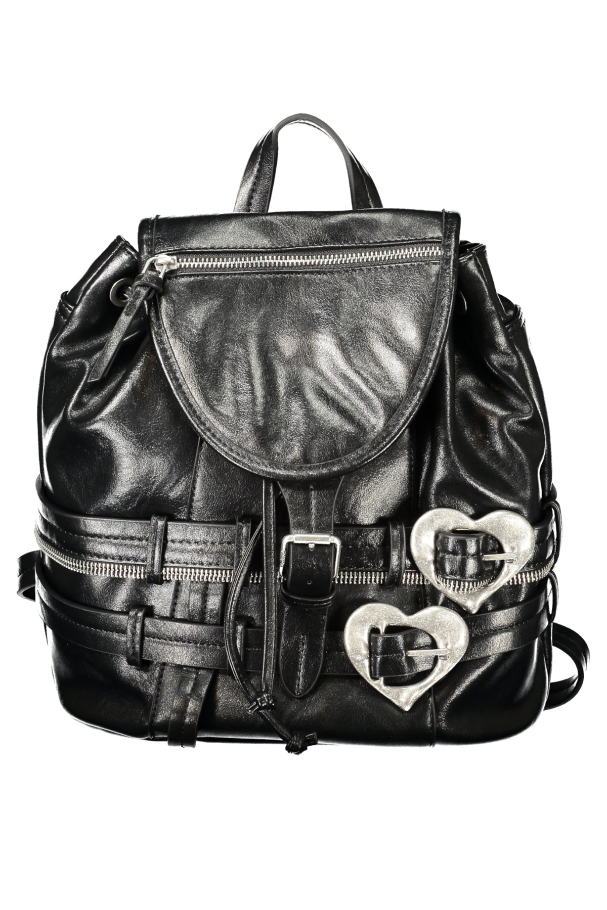 DESIGUAL WOMEN'S BLACK BACKPACK