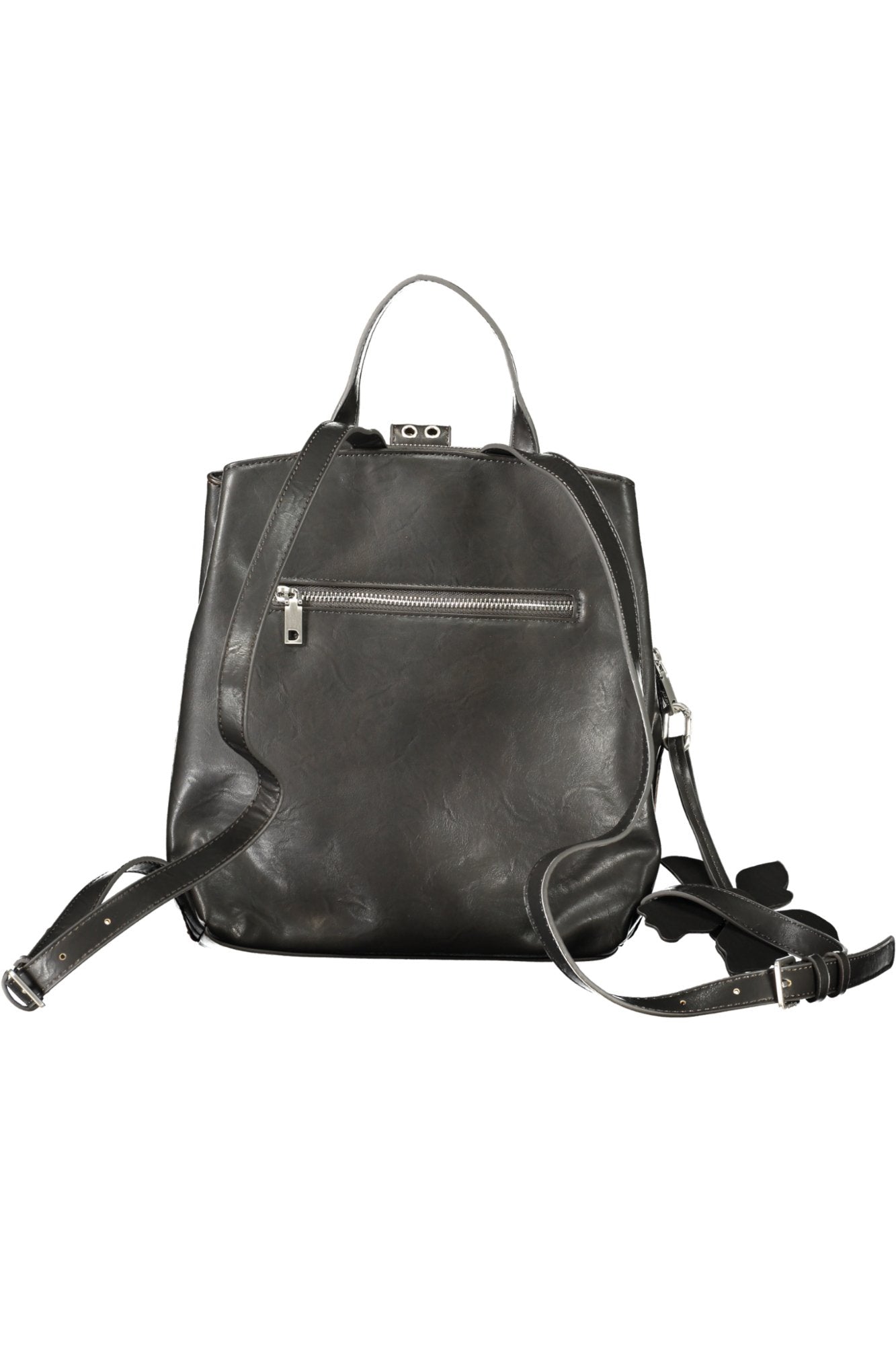 DESIGUAL WOMEN'S BLACK BACKPACK