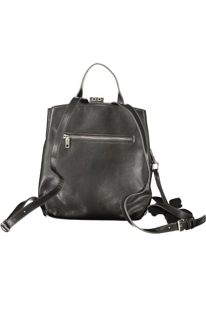 DESIGUAL WOMEN'S BLACK BACKPACK