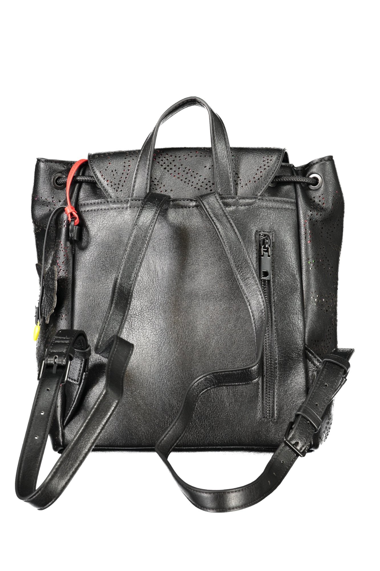 DESIGUAL WOMEN'S BLACK BACKPACK