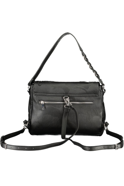 DESIGUAL WOMEN'S BLACK BACKPACK