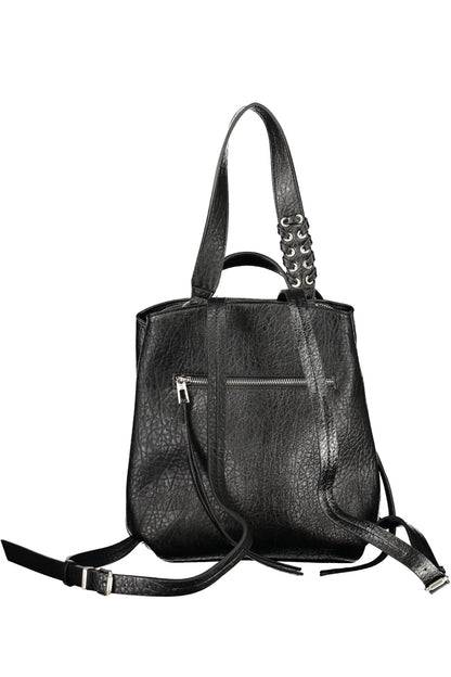DESIGUAL WOMEN'S BLACK BACKPACK