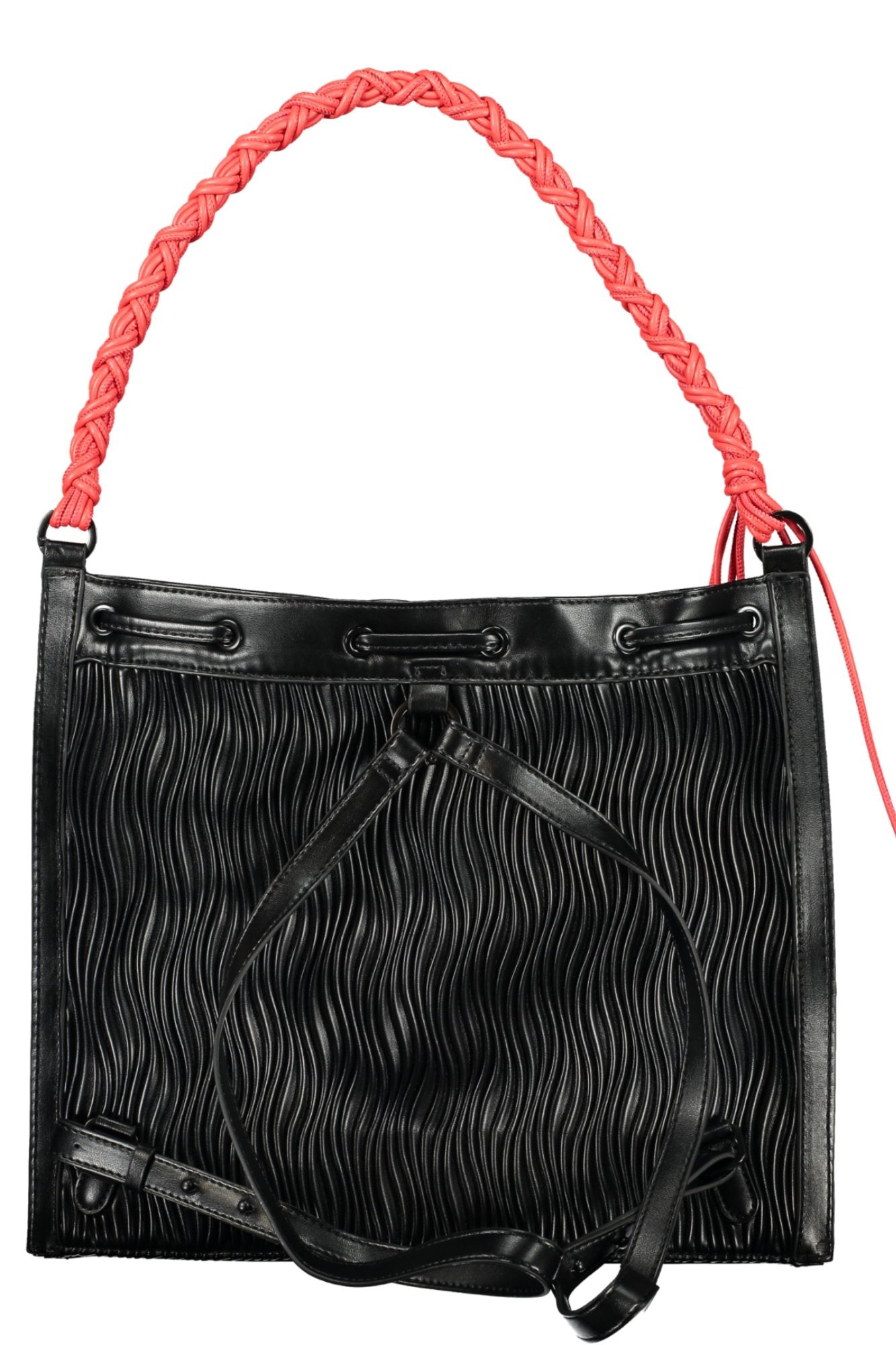 DESIGUAL WOMEN'S BLACK BACKPACK