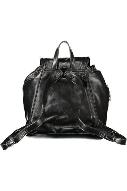 DESIGUAL WOMEN'S BLACK BACKPACK