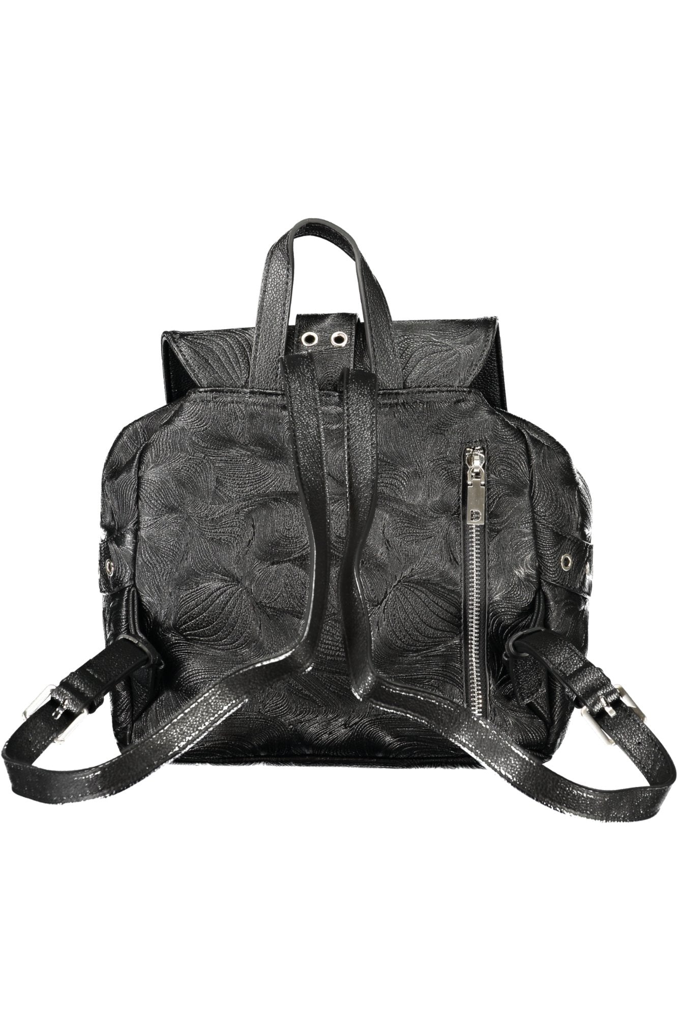 DESIGUAL WOMEN'S BLACK BACKPACK