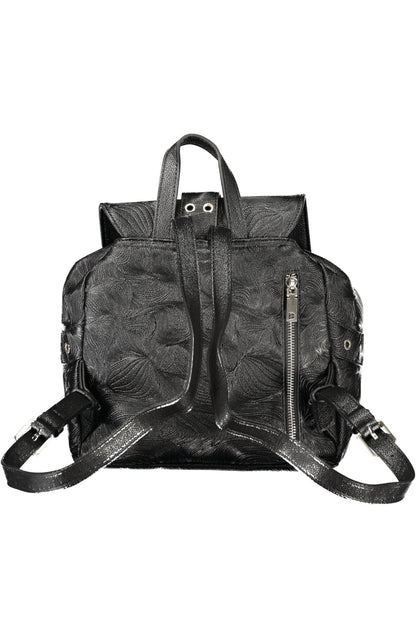 DESIGUAL WOMEN'S BLACK BACKPACK