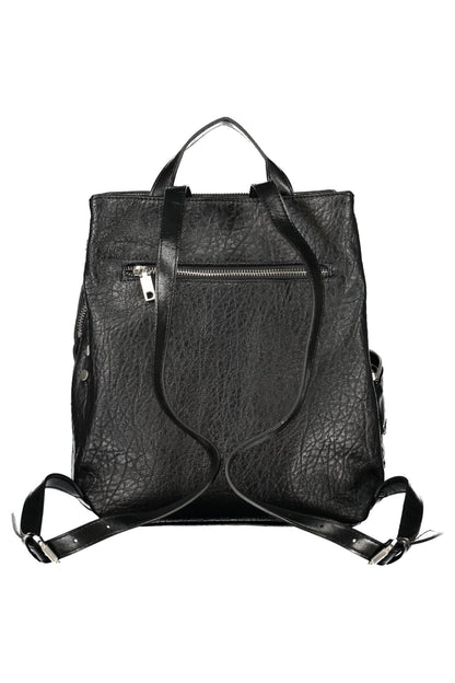 DESIGUAL WOMEN'S BLACK BACKPACK