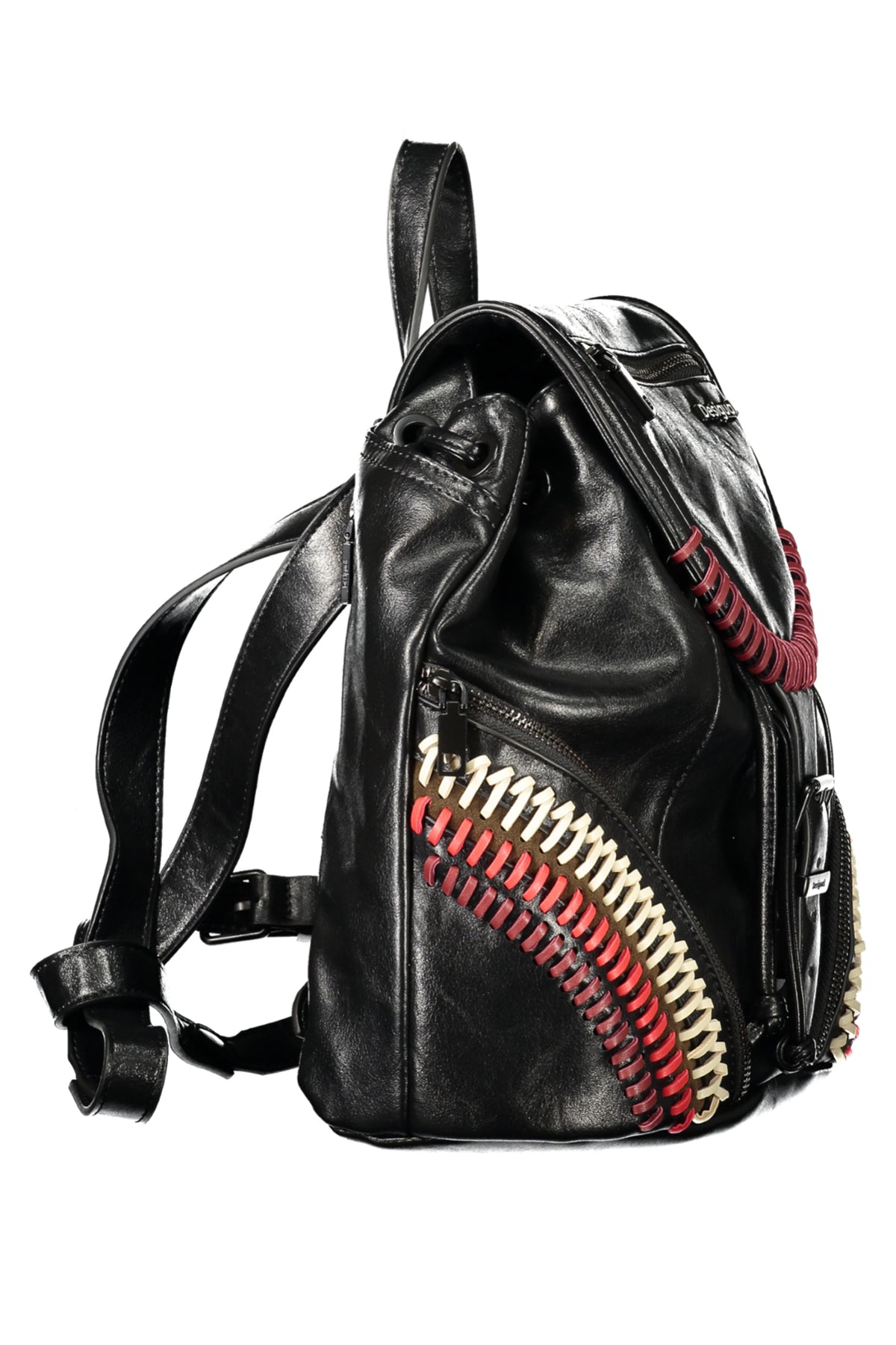 DESIGUAL WOMEN'S BLACK BACKPACK