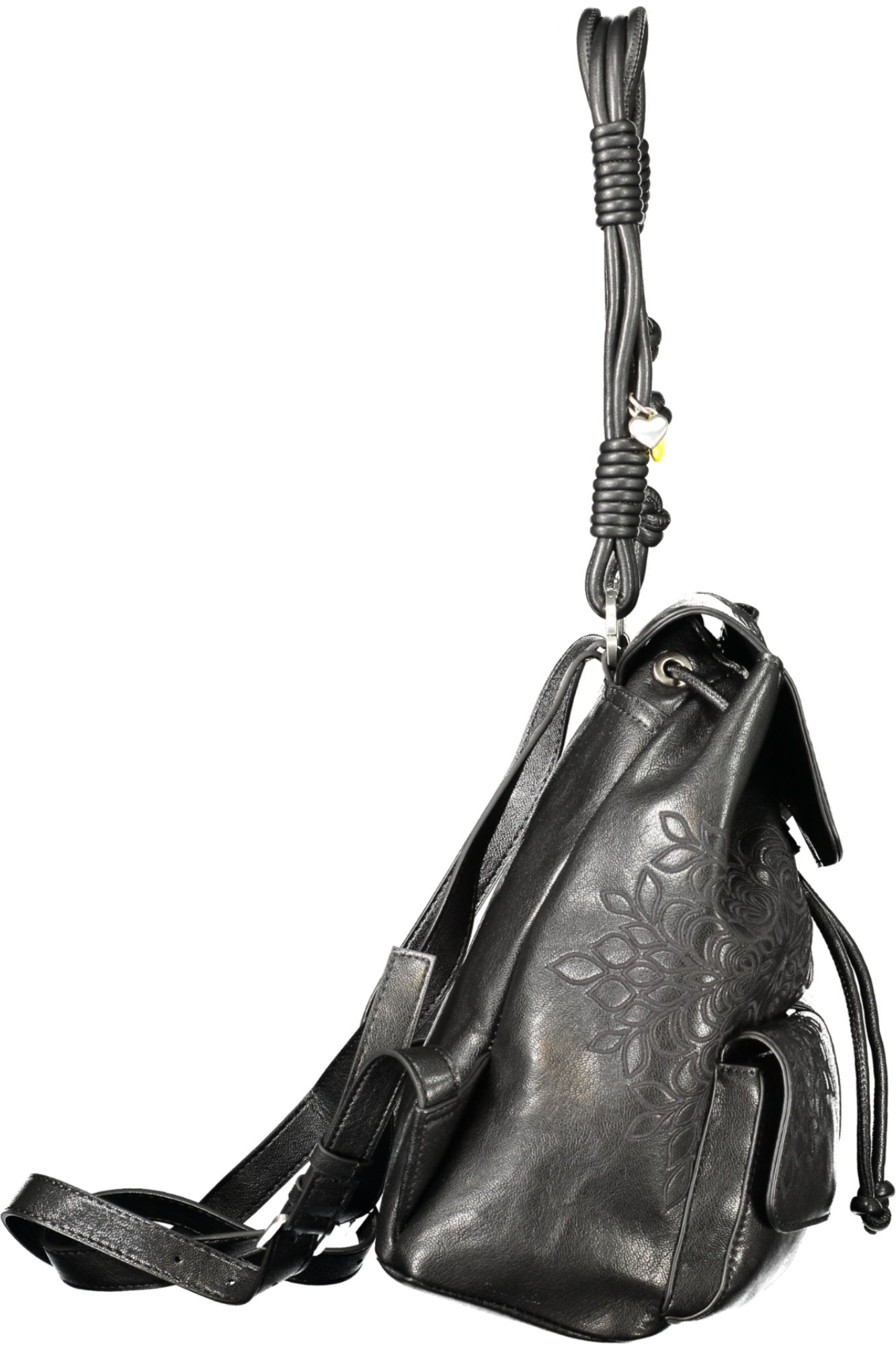 DESIGUAL WOMEN'S BLACK BACKPACK