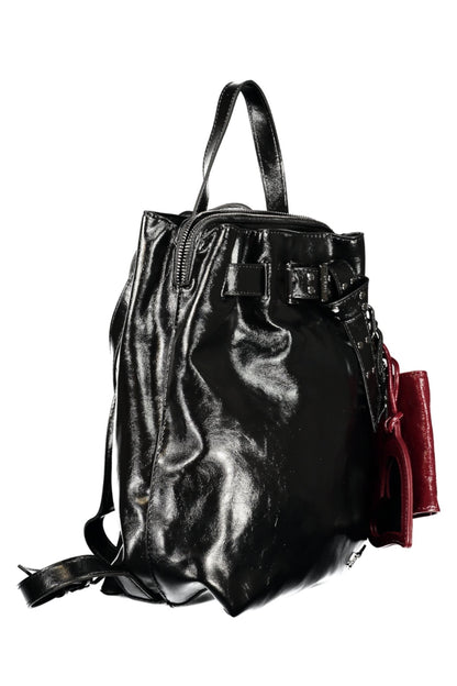 DESIGUAL WOMEN'S BLACK BACKPACK