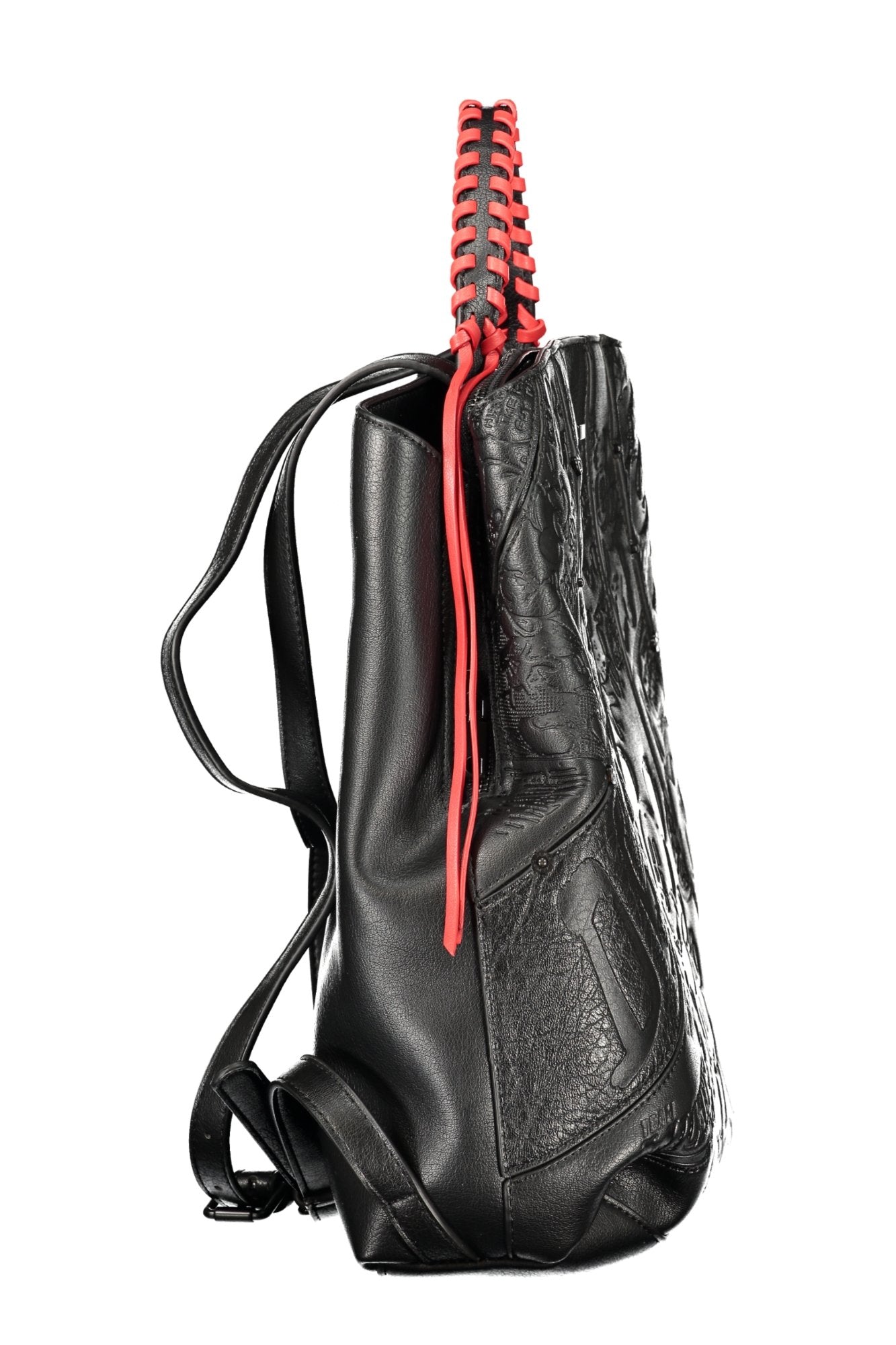 DESIGUAL WOMEN'S BLACK BACKPACK