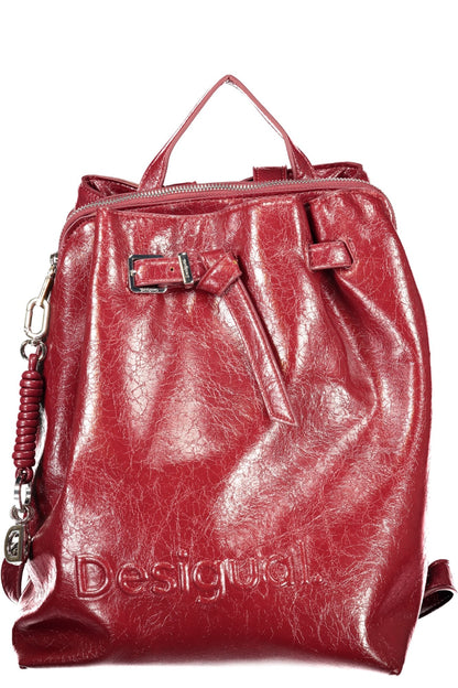 Sac à dos rouge DESIGUAL pour femme