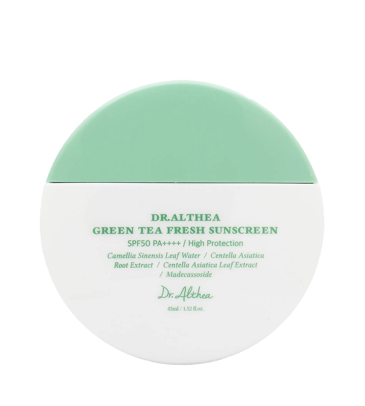 Dr. Althea Green Tea Fresh Sunscreen SPF50+ PA++++ 45ml