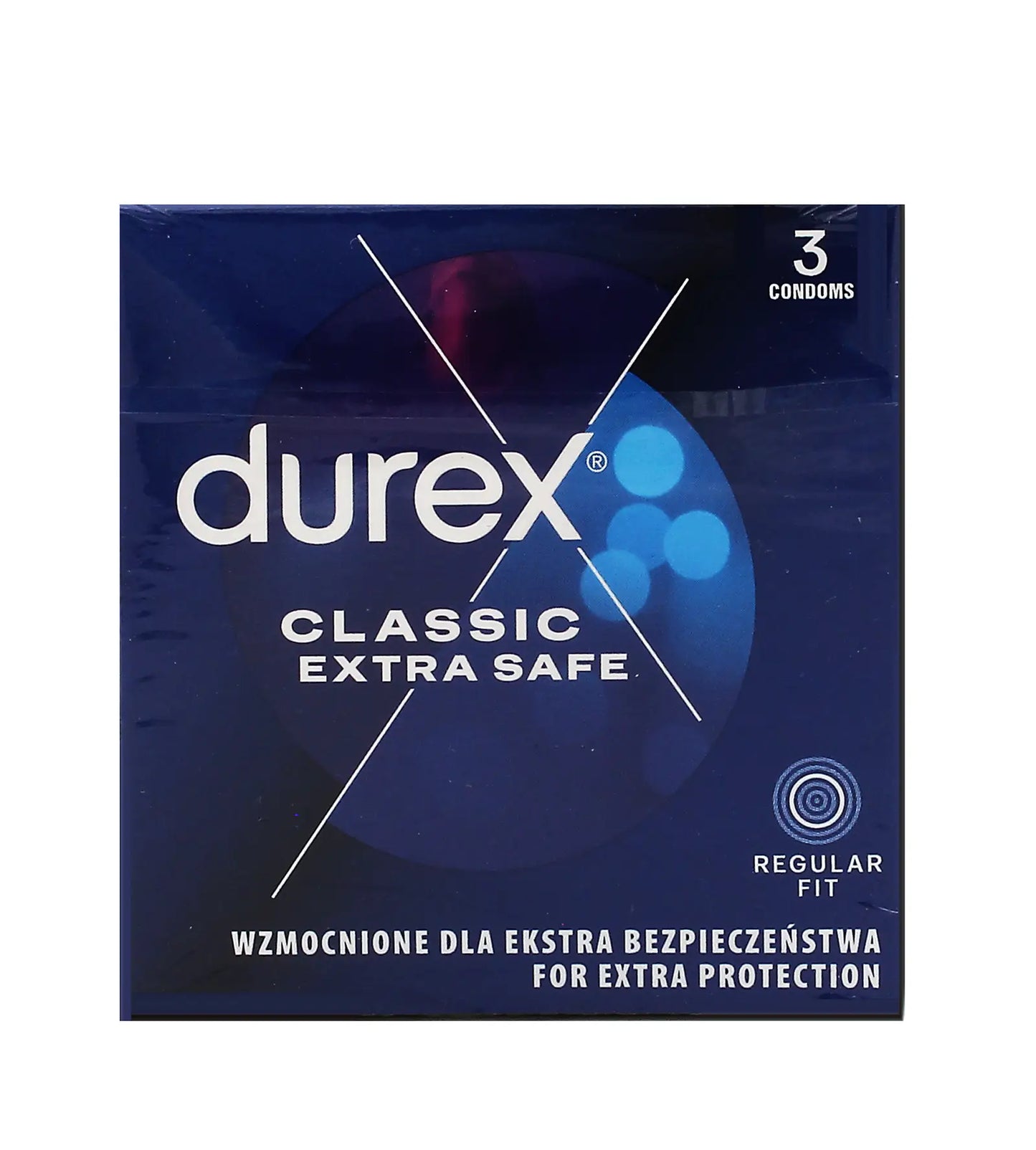 Durex Classic Extra Safe Condoms 3pcs