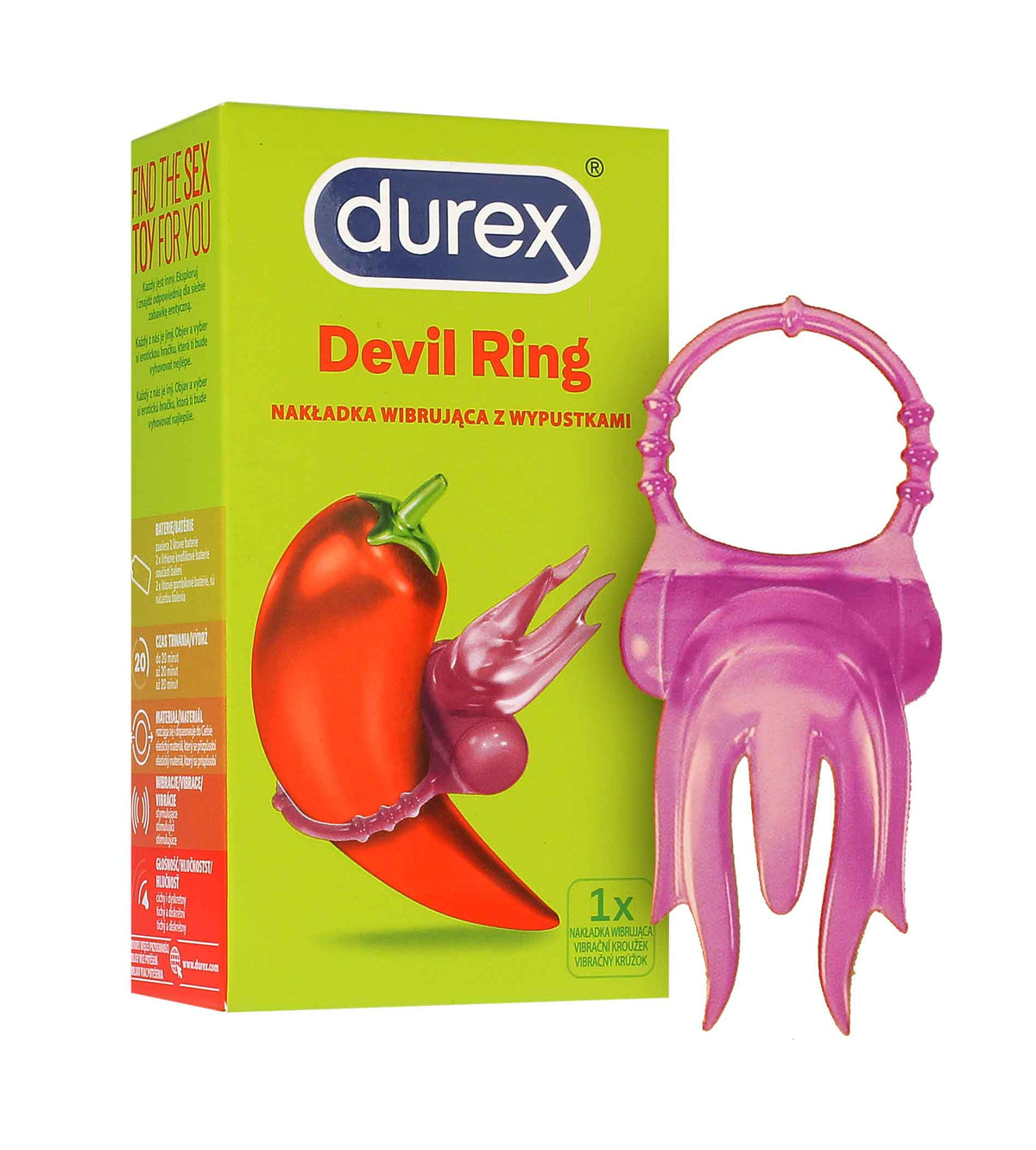Durex Intense Little Devil Vibrating Ring 1pc