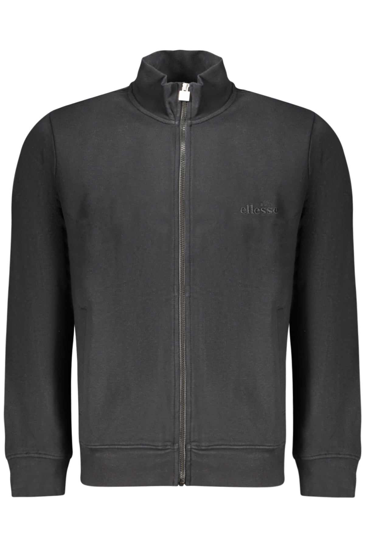 SWEAT-SHIRT NOIR À FERMETURE ÉCLAIR ELLESSE POUR HOMME
