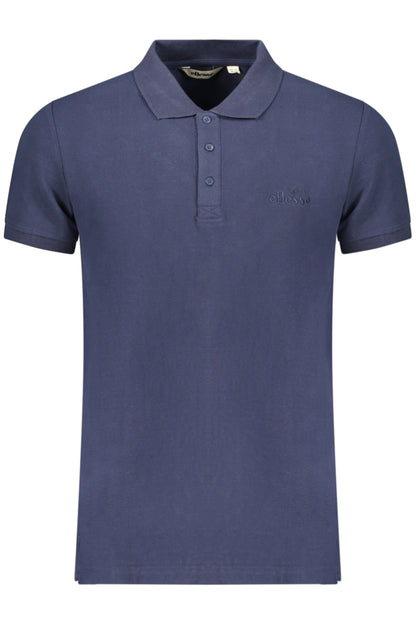 ELLESSE MEN'S SHORT-SLEEVE POLO SHIRT, BLUE