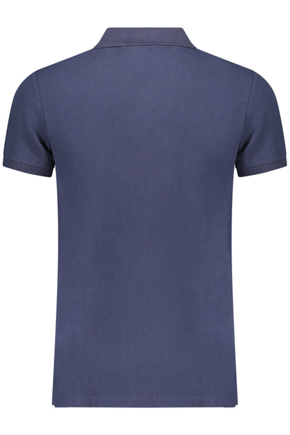 ELLESSE MEN'S SHORT-SLEEVE POLO SHIRT, BLUE