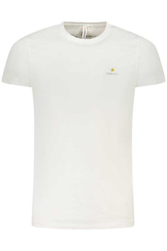 T-SHIRT À MANCHES COURTES POUR HOMME ARMY 1659 BLANC