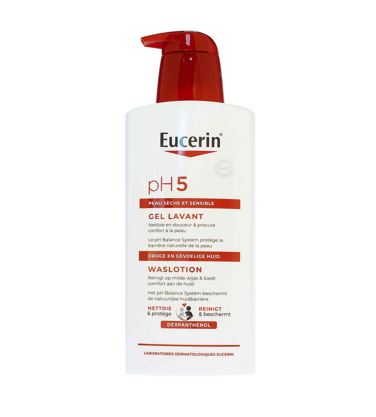 Loción de lavado Eucerin pH5 400 ml
