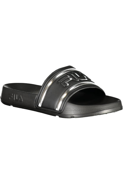 FILA BLACK WOMEN'S FOOTWEAR SLIPPERS