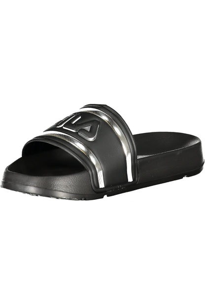 FILA BLACK WOMEN'S FOOTWEAR SLIPPERS