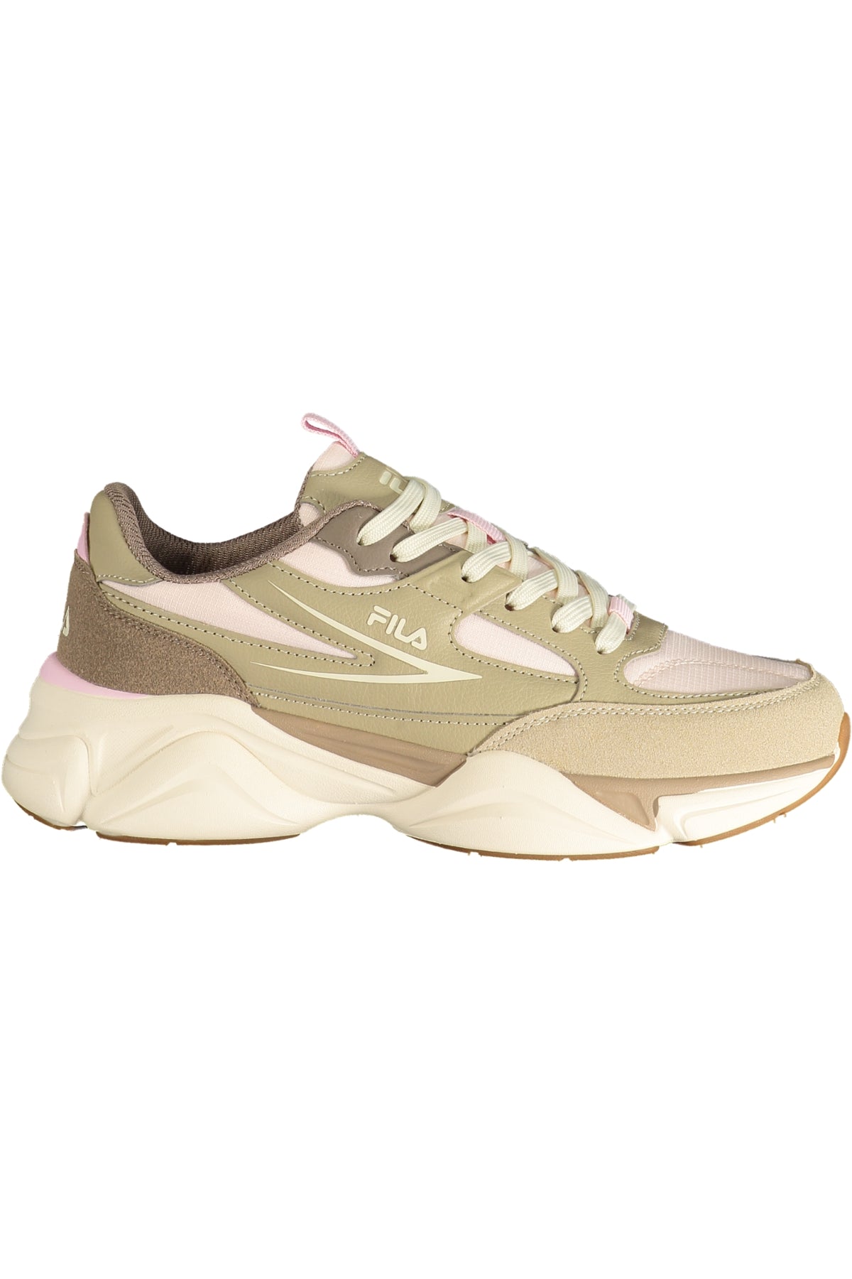 CHAUSSURES DE SPORT BEIGE FILA POUR FEMMES