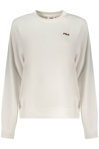 FILA WOMEN'S WHITE ZIP-UP SWEATSHIRT