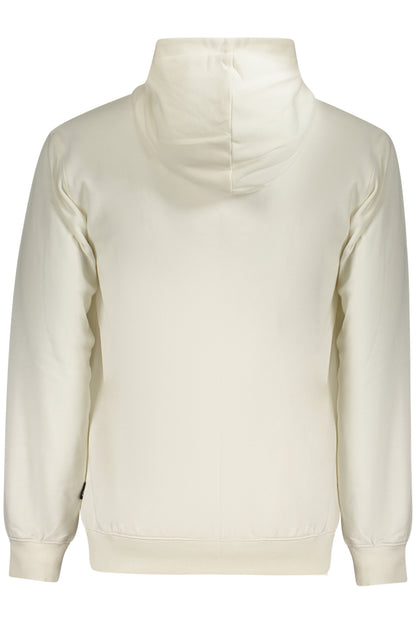 FILA MEN'S WHITE ZIP-UP SWEATSHIRT