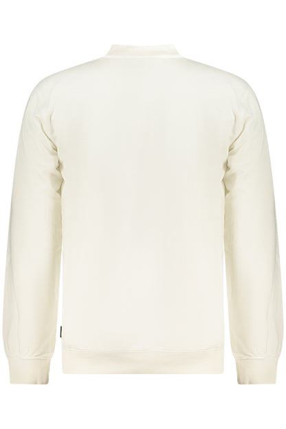 FILA MEN'S WHITE ZIP-UP SWEATSHIRT