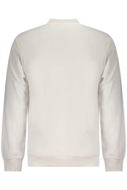 FILA MEN'S WHITE ZIP-UP SWEATSHIRT
