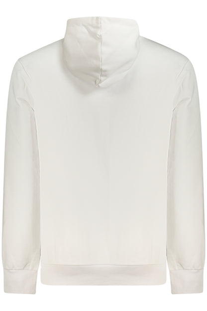 FILA MEN'S WHITE ZIP-UP SWEATSHIRT