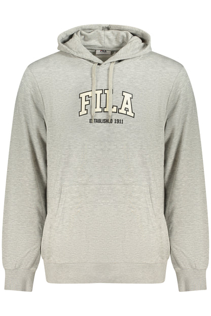 FILA MEN'S GRAY ZIP-UP SWEATSHIRT