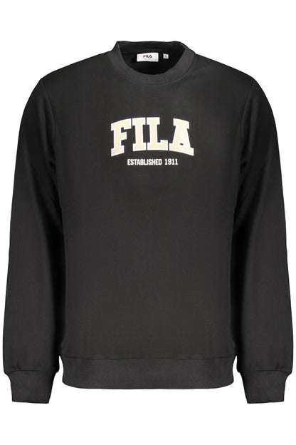 FILA MEN'S BLACK ZIP-UP SWEATSHIRT
