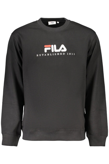 FILA MEN'S BLACK ZIP-UP SWEATSHIRT