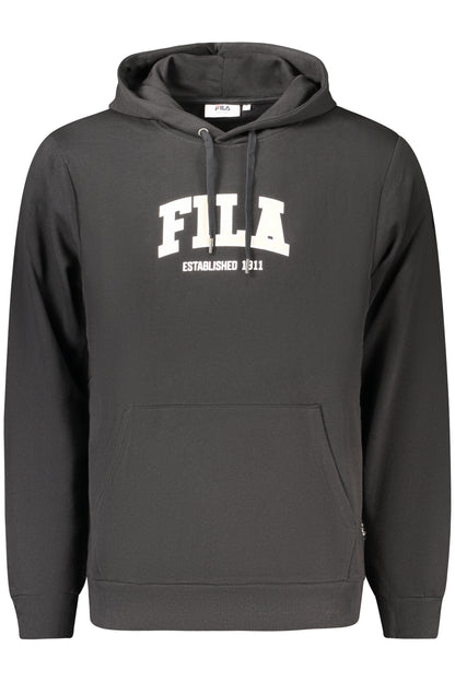 FILA MEN'S BLACK ZIP-UP SWEATSHIRT