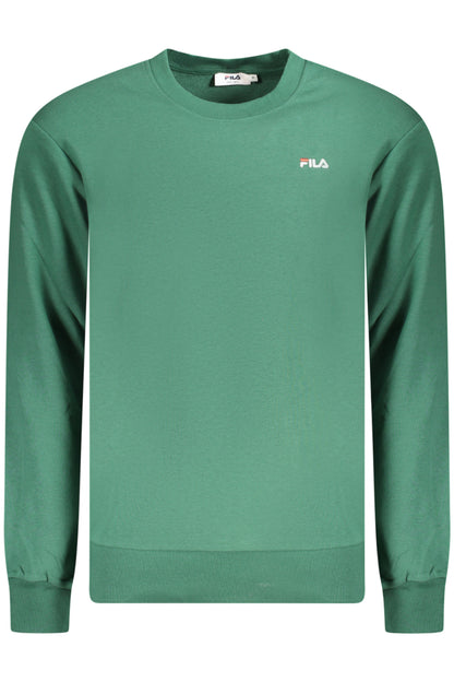FILA MEN'S ZIP-UP SWEATSHIRT, GREEN