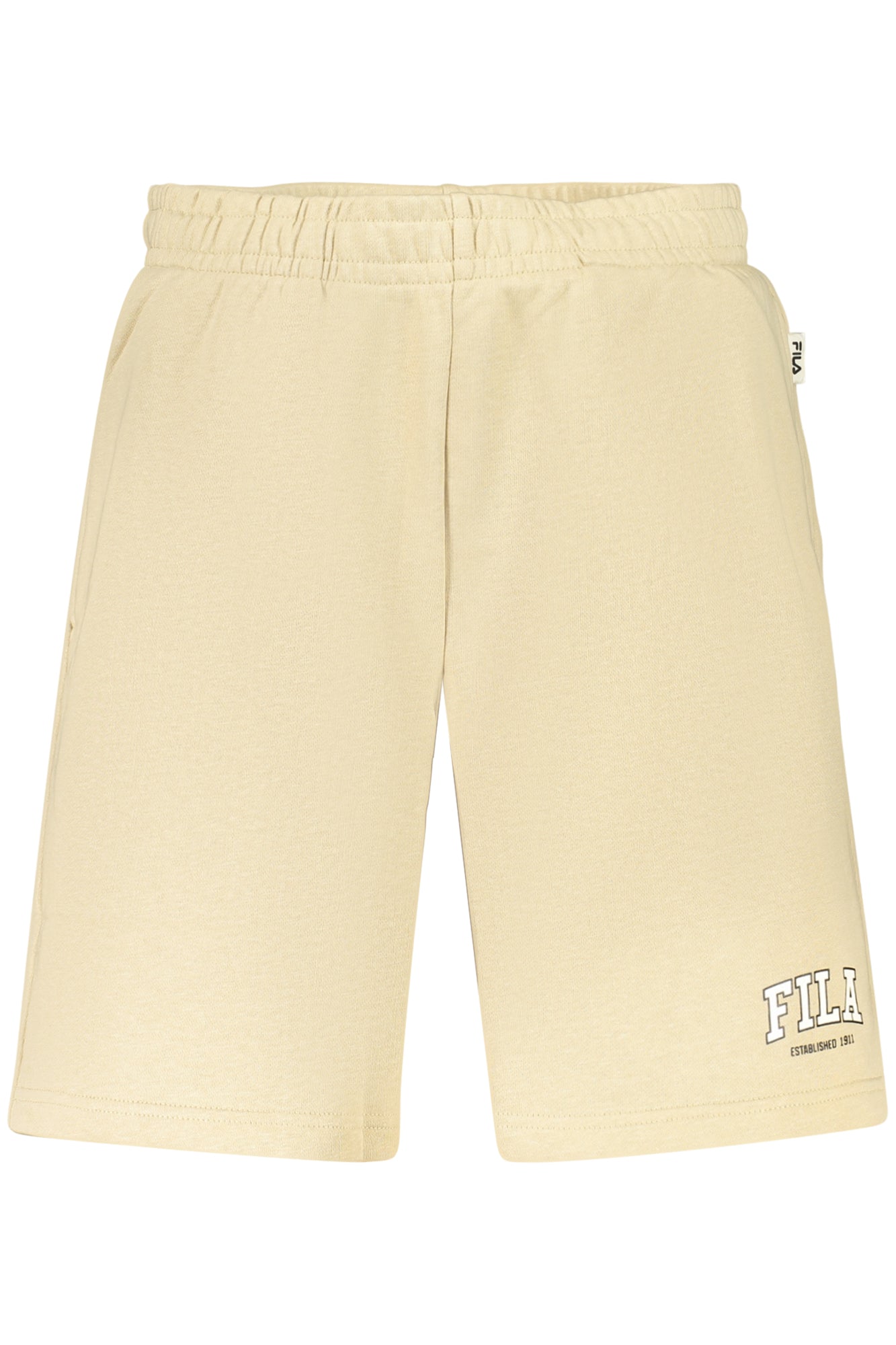 FILA MEN'S BEIGE SHORT TRACKSUIT PANTS