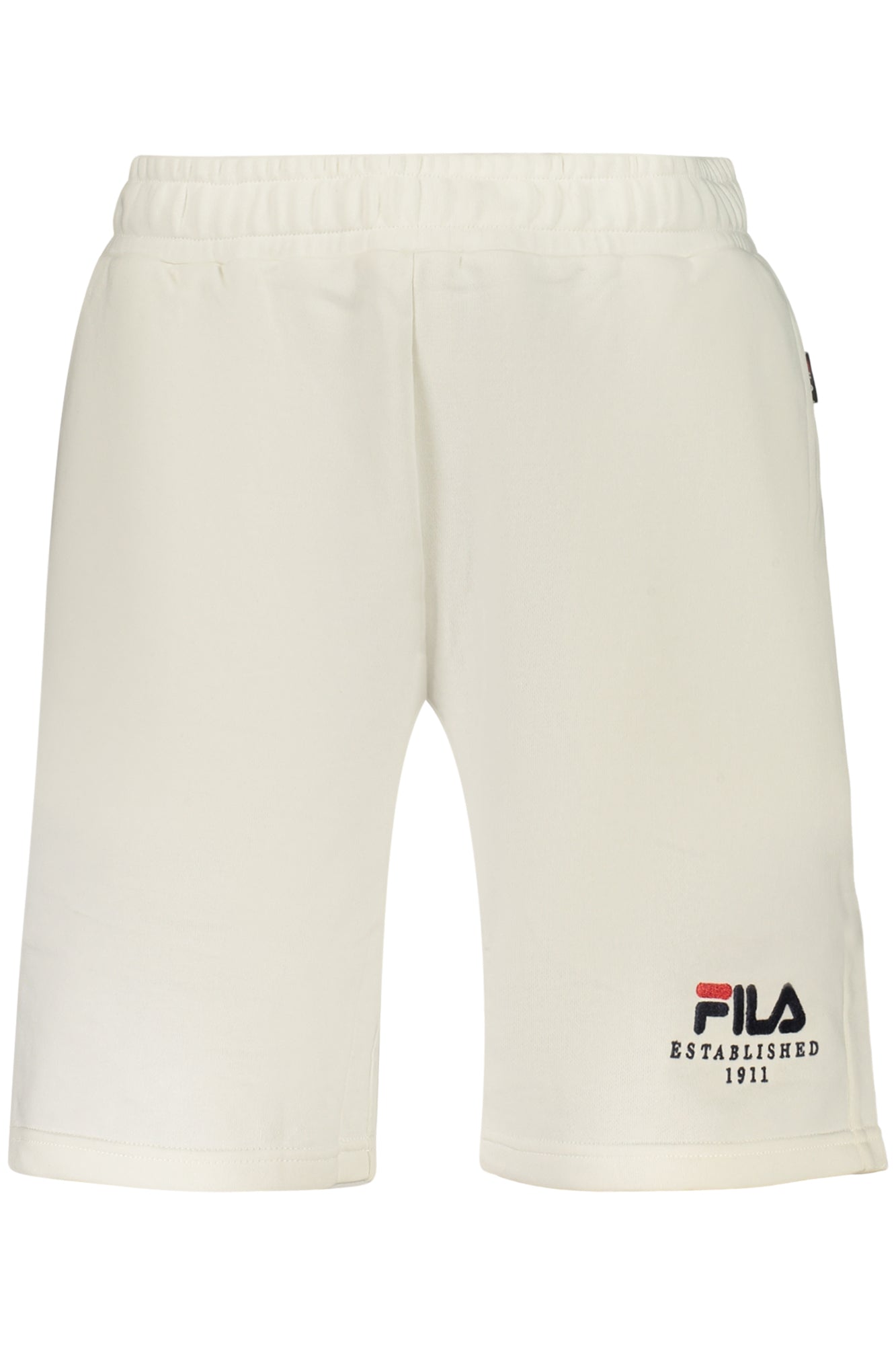 FILA MEN'S WHITE SHORT TRACKSUIT PANTS