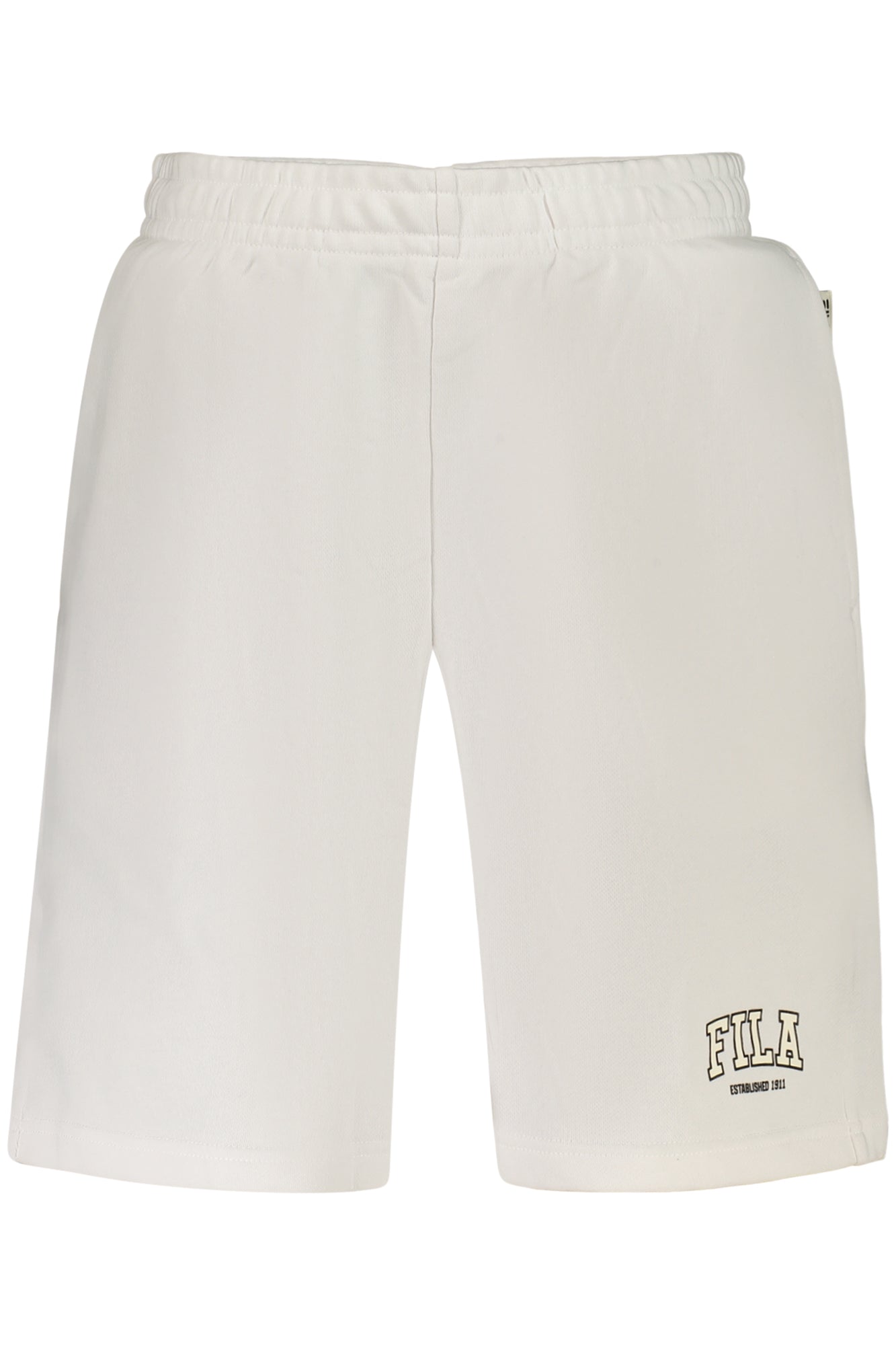 FILA MEN'S WHITE SHORT TRACKSUIT PANTS