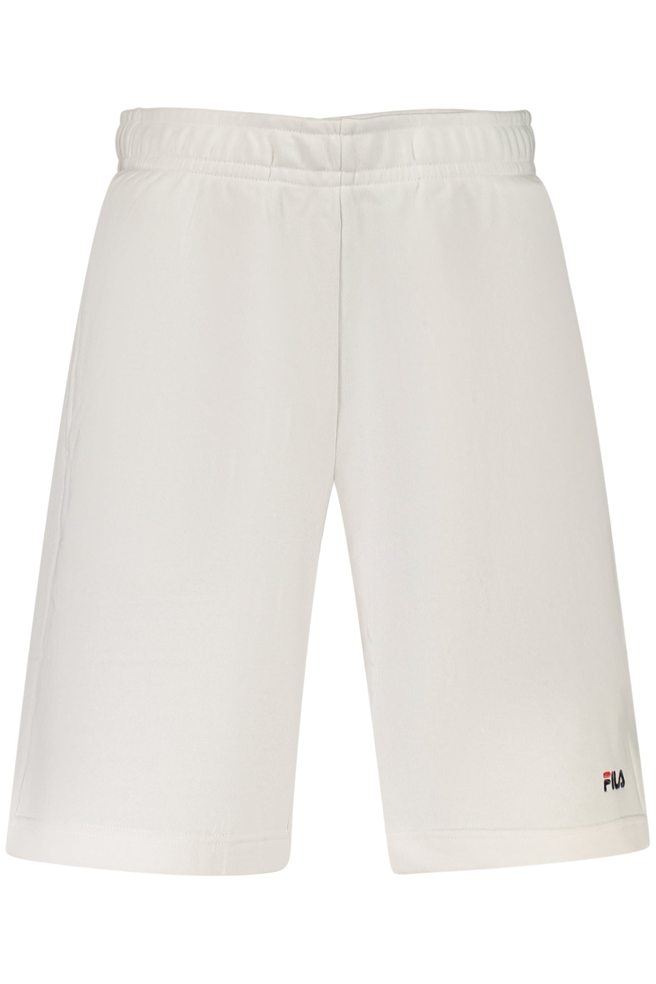 FILA MEN'S WHITE SHORT TRACKSUIT PANTS