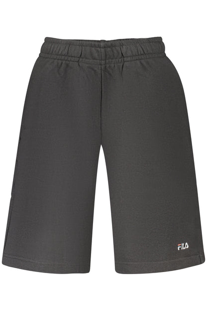 FILA MEN'S BLACK SHORT TRACKSUIT PANTS