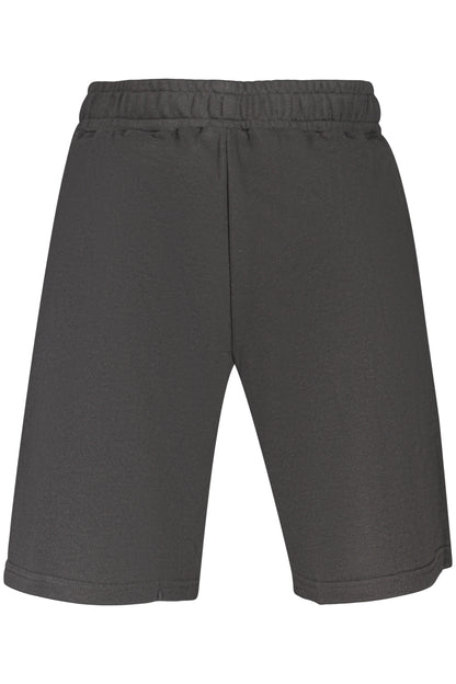 FILA MEN'S BLACK SHORT TRACKSUIT PANTS