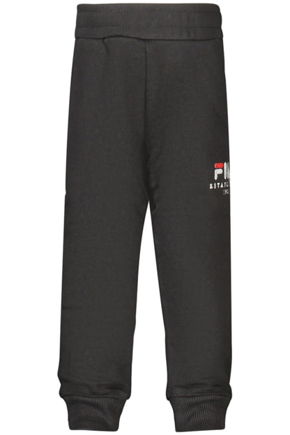 FILA GIRL'S BLACK LONG TRACKSUIT PANTS