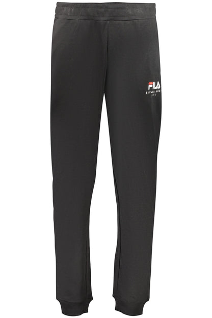 FILA MEN'S BLACK LONG TRACKSUIT PANTS